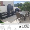 image of barbecue moderne with maximus oven