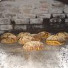 foto bread in a oven