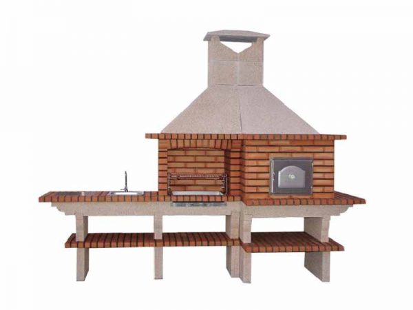 brick barbecue