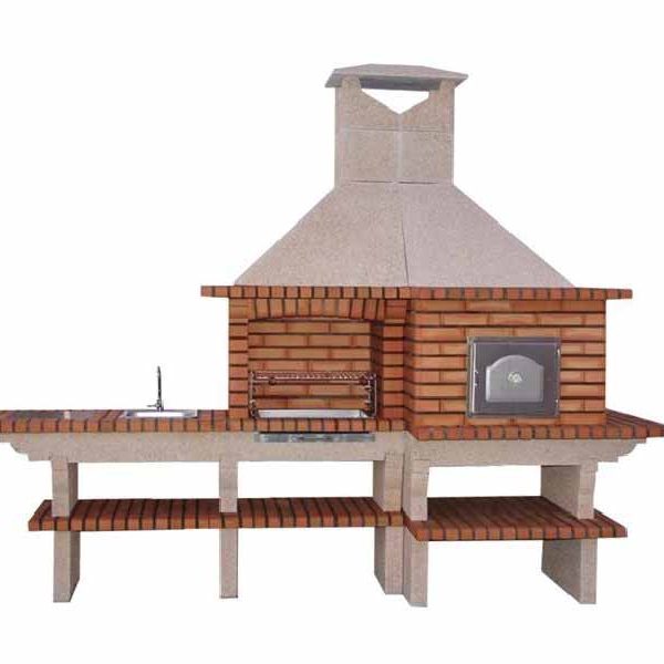 Brick Barbecue and Oven AV350B Impexfire