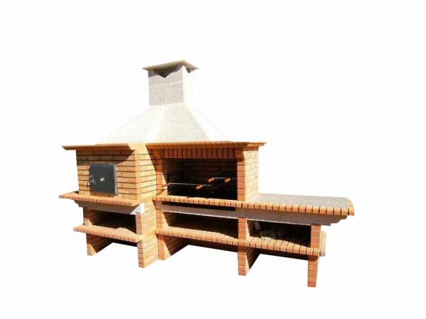handmade barbecue and oven