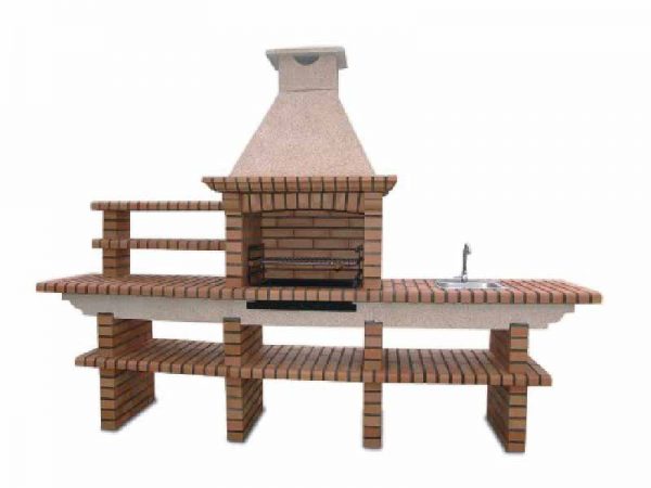 brick barbecue