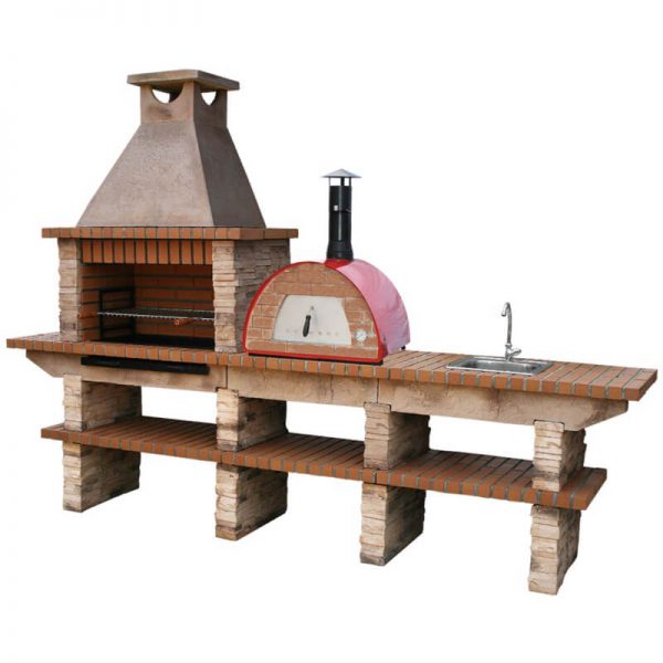 image du stone_barbecue_with_wood_fired_oven